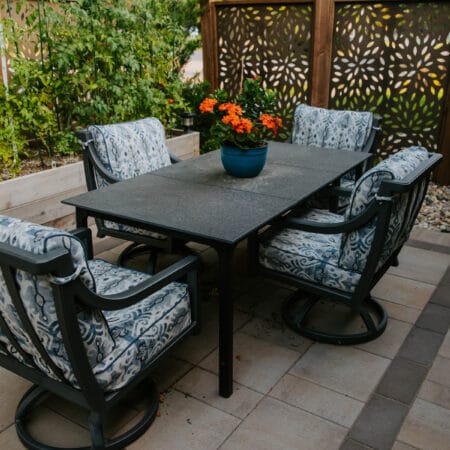 high-quality outdoor dining set