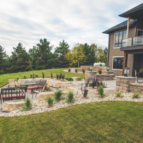 Weller Brothers Landscaping custom patio project