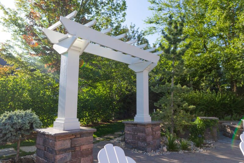 Outdoor Patio Structure, Weller Brothers