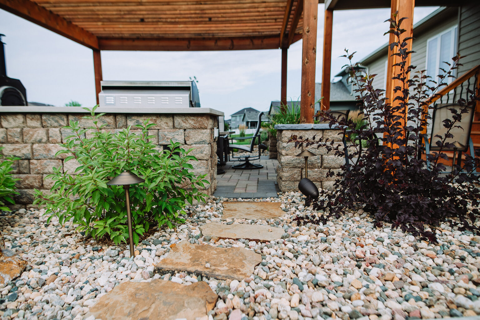Sioux Falls custom backyard landscaping