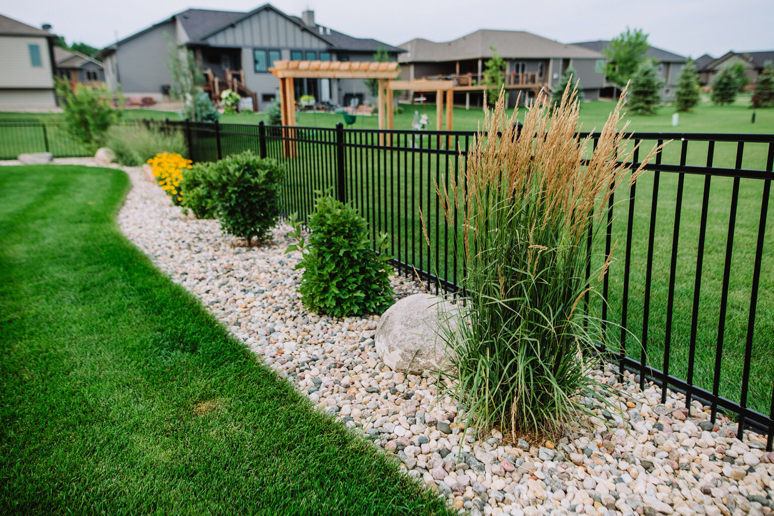 backyard horticulture and fencing