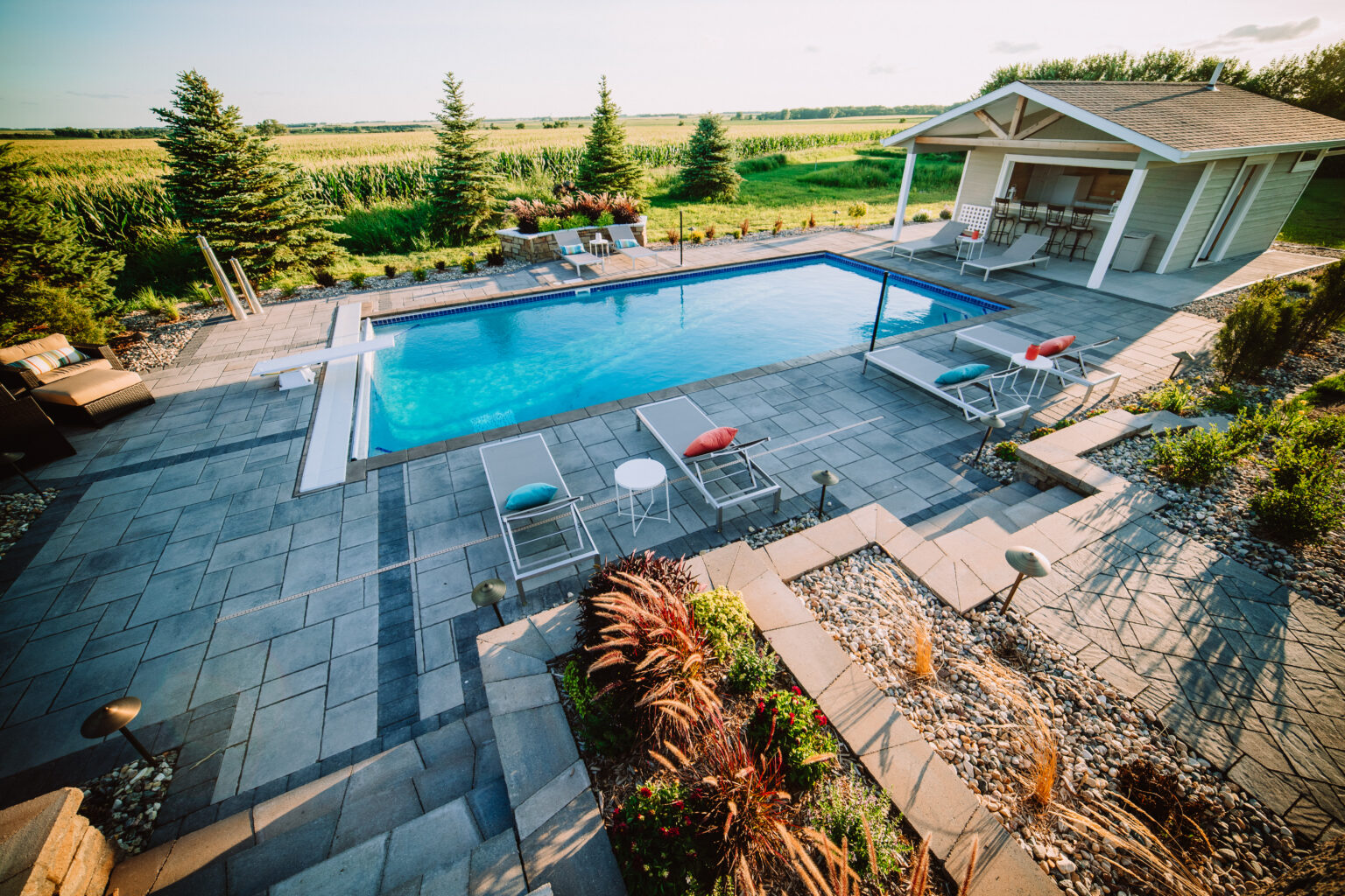 Weller Brothers Landscaping pool project