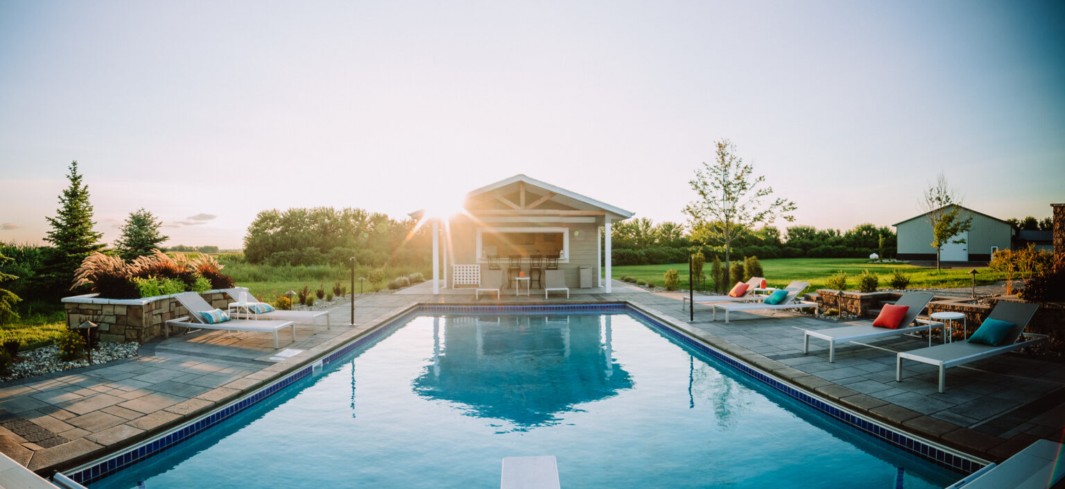 backyard pool