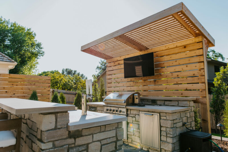 Outdoor Kitchen, Weller Brothers Landscaping