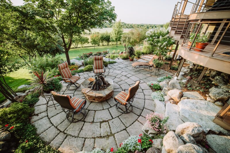 Midwest custom patio