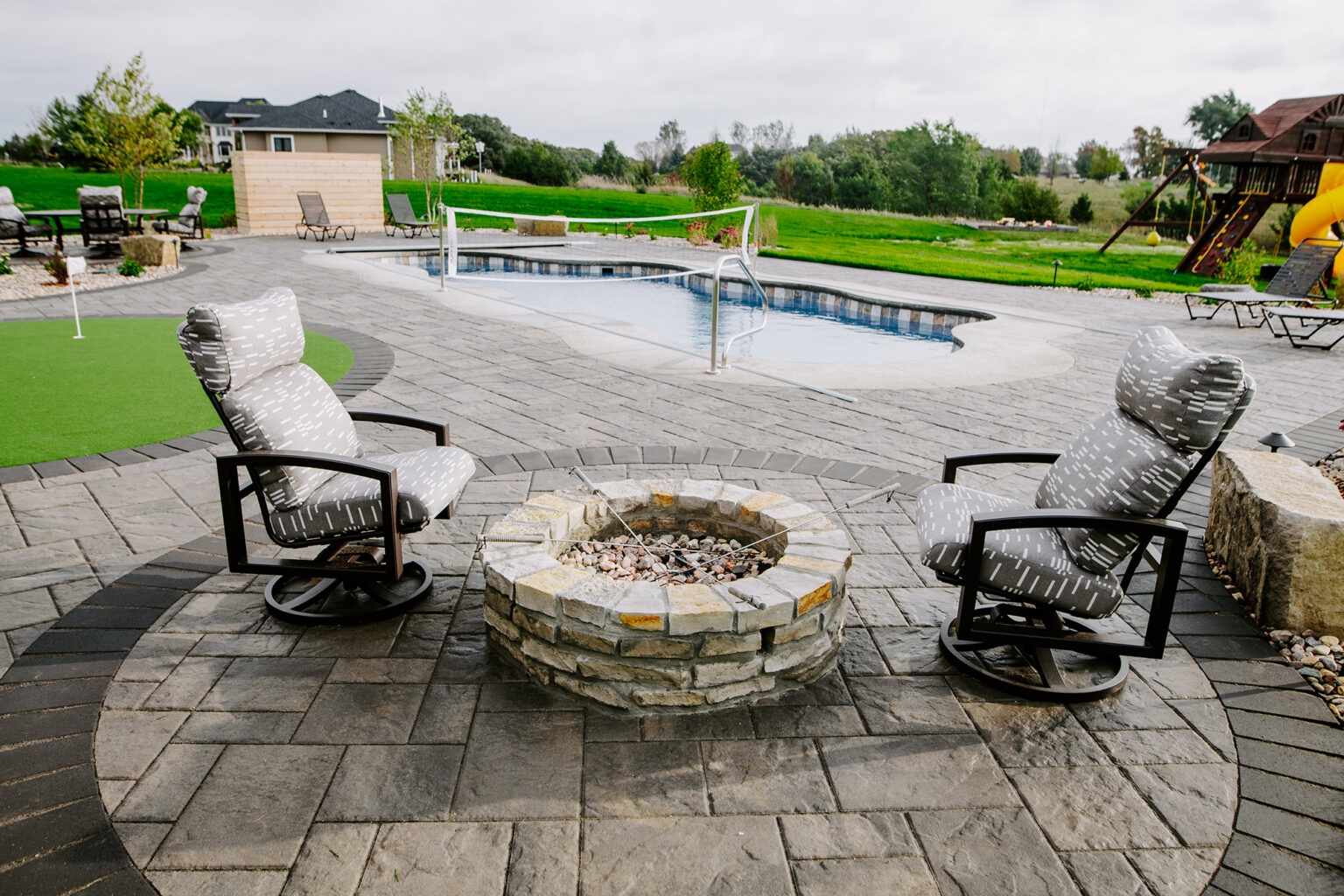 fire pit by Weller Brothers