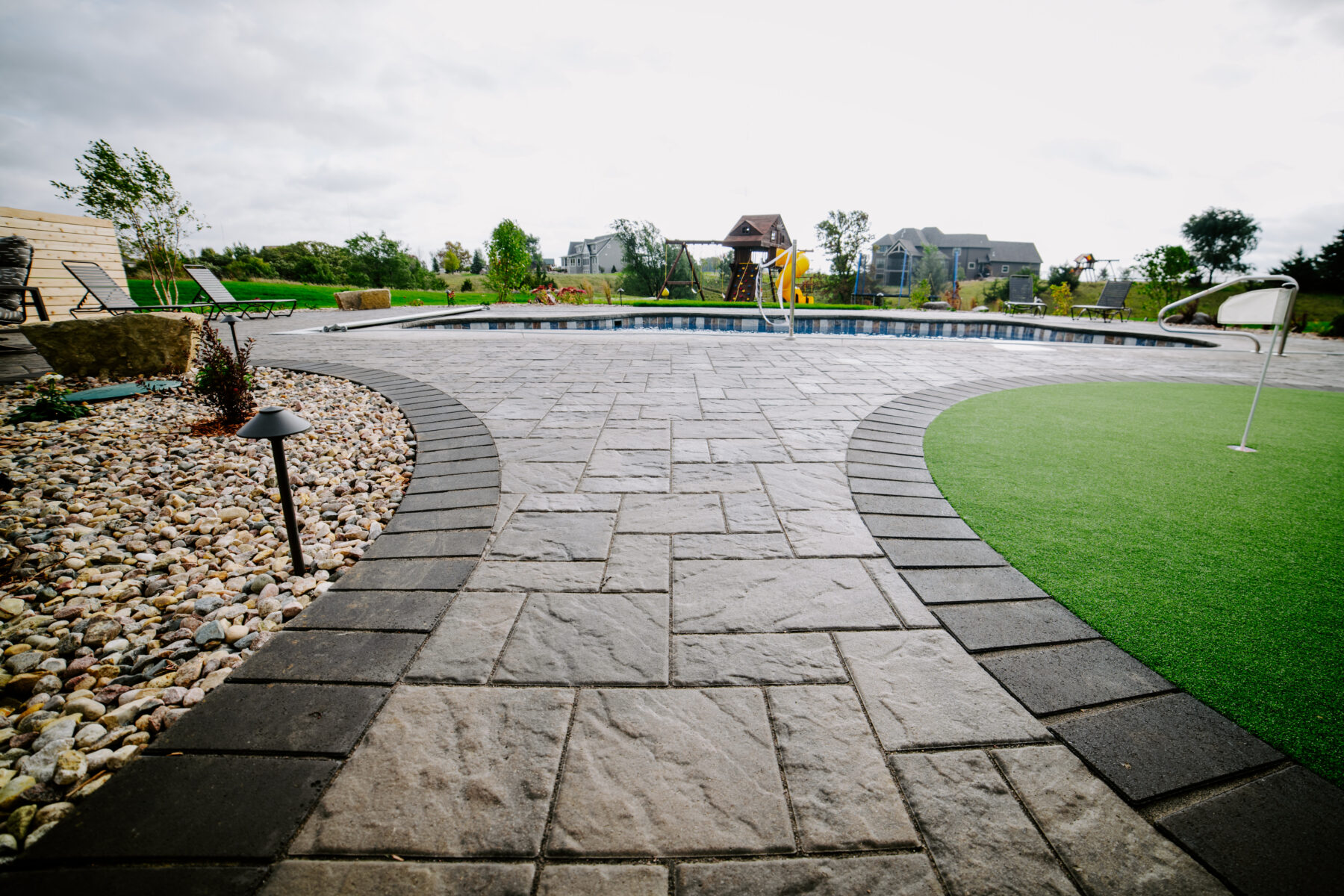 beautiful outdoor patio work by Weller Brothers Landscaping