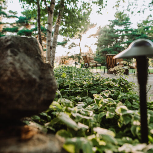 low voltage lighting by Weller Brothers Landscaping