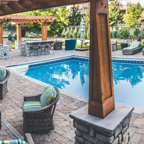 South Dakota backyard pool