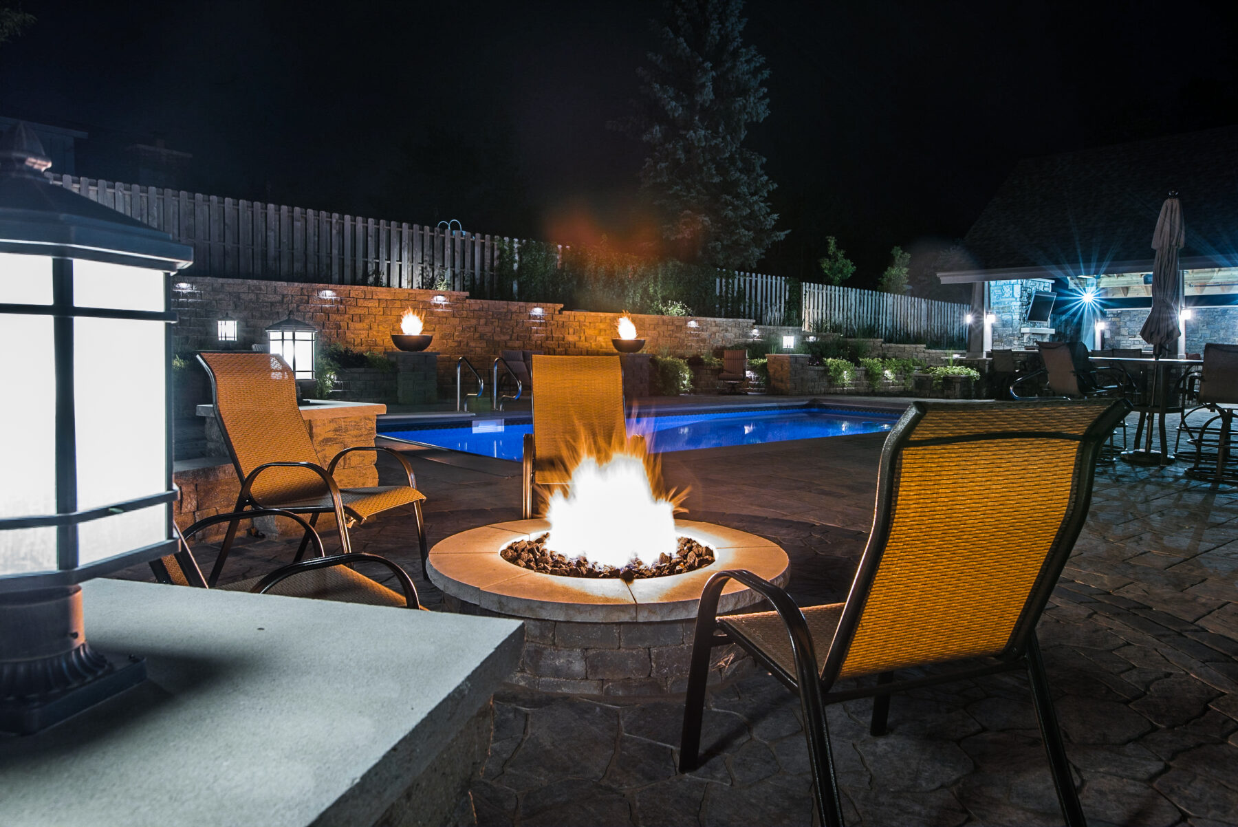 fire pit in South Dakota