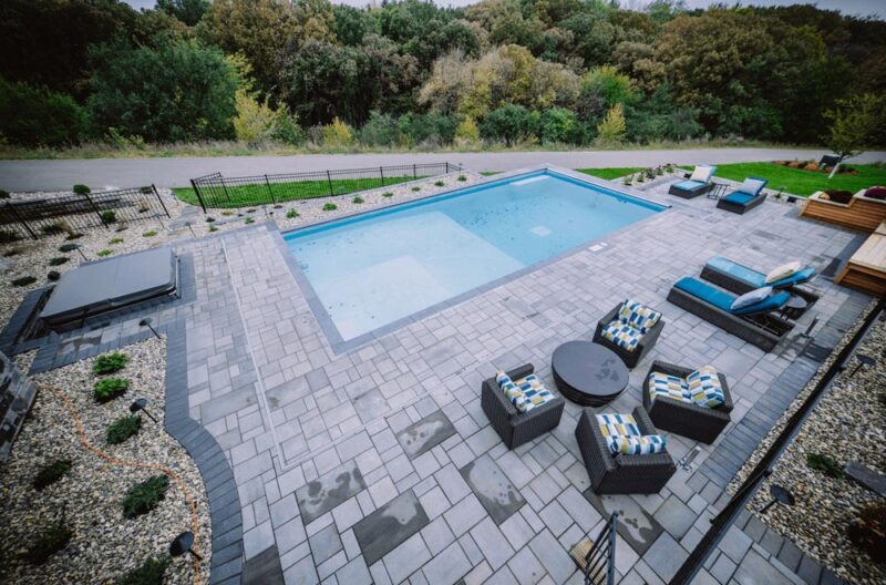 Outdoor residential Pool, Weller Brothers Landscaping