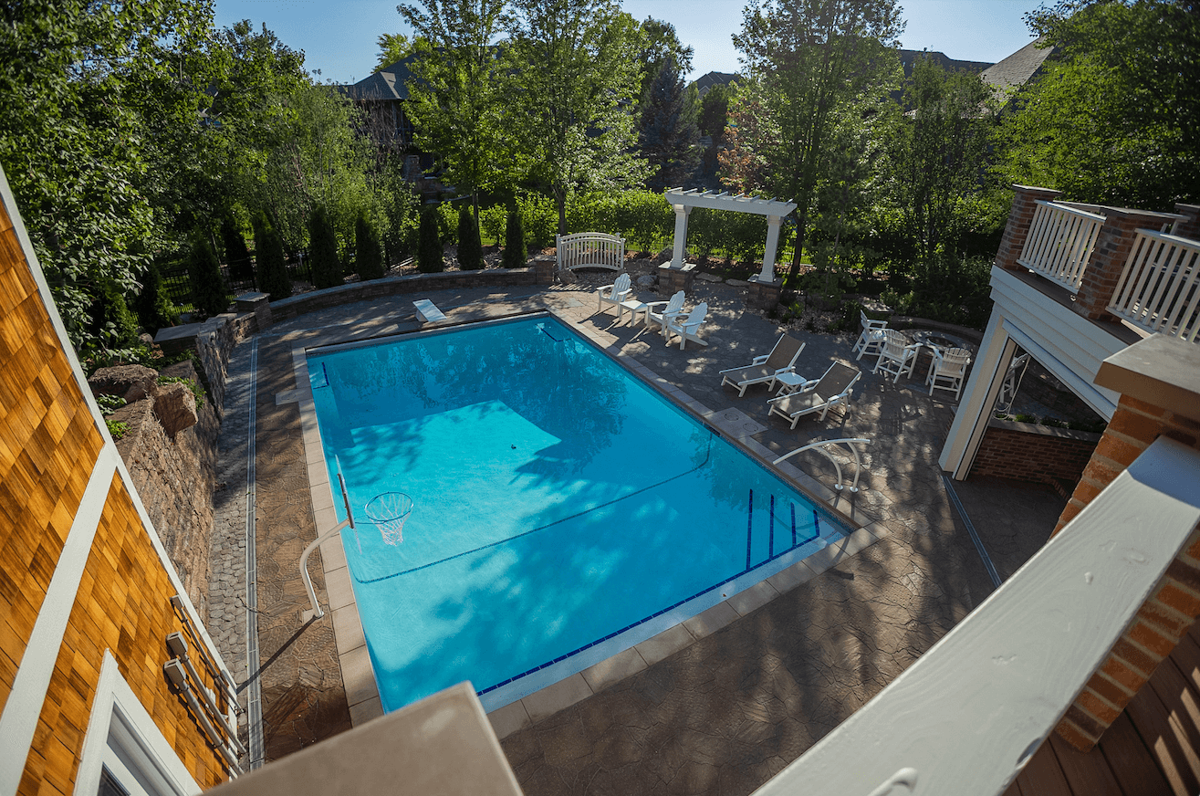 backyard swimming pool