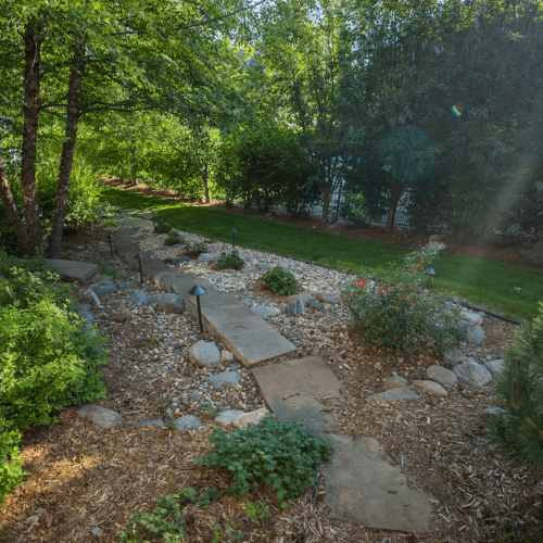 garden landscaping project