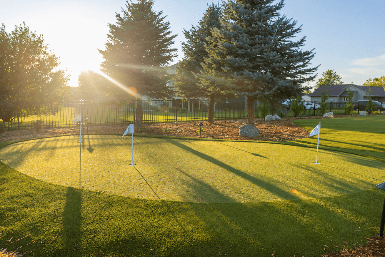 residential putting green