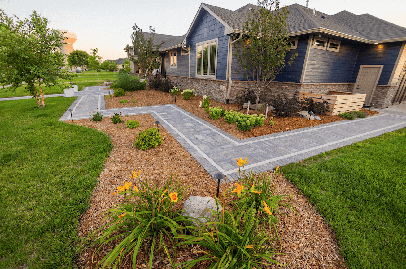 residential general landscaping by Weller Brothers