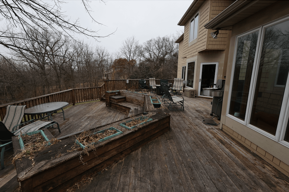Backyard patio upgrade in Minnesota