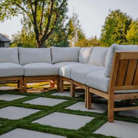 outdoor furniture on patio