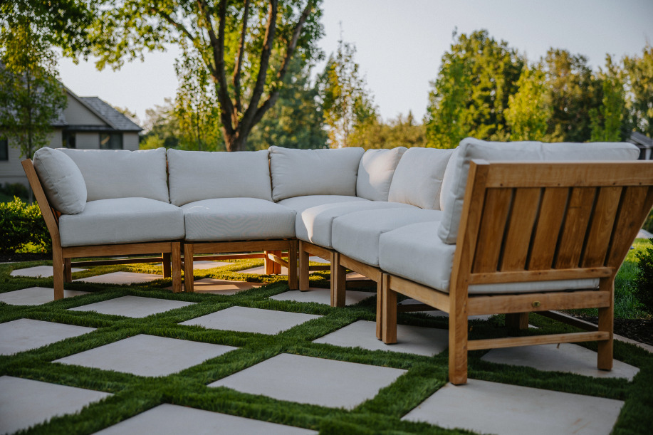 outdoor furniture on patio