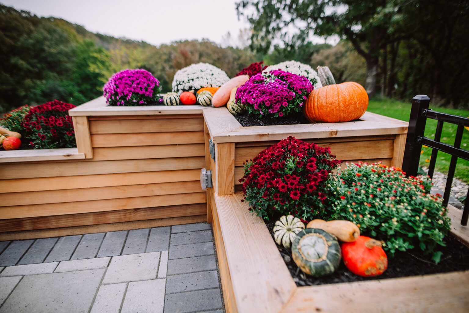 Sioux falls raised flower beds